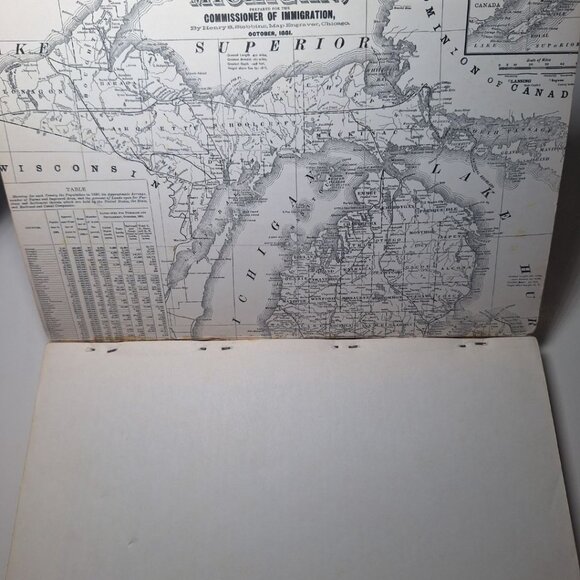 Michigan Ghost Towns Upper Peninsula Volume III 1973 Vintage Travel History Dodg - Picture 10 of 11